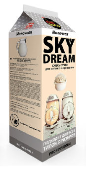 Смесь сухая для мягкого мороженого Sky Dream Молочная FunFoodCorp.EasternEurope М15 09 03 в ШефСтор (chefstore.ru)